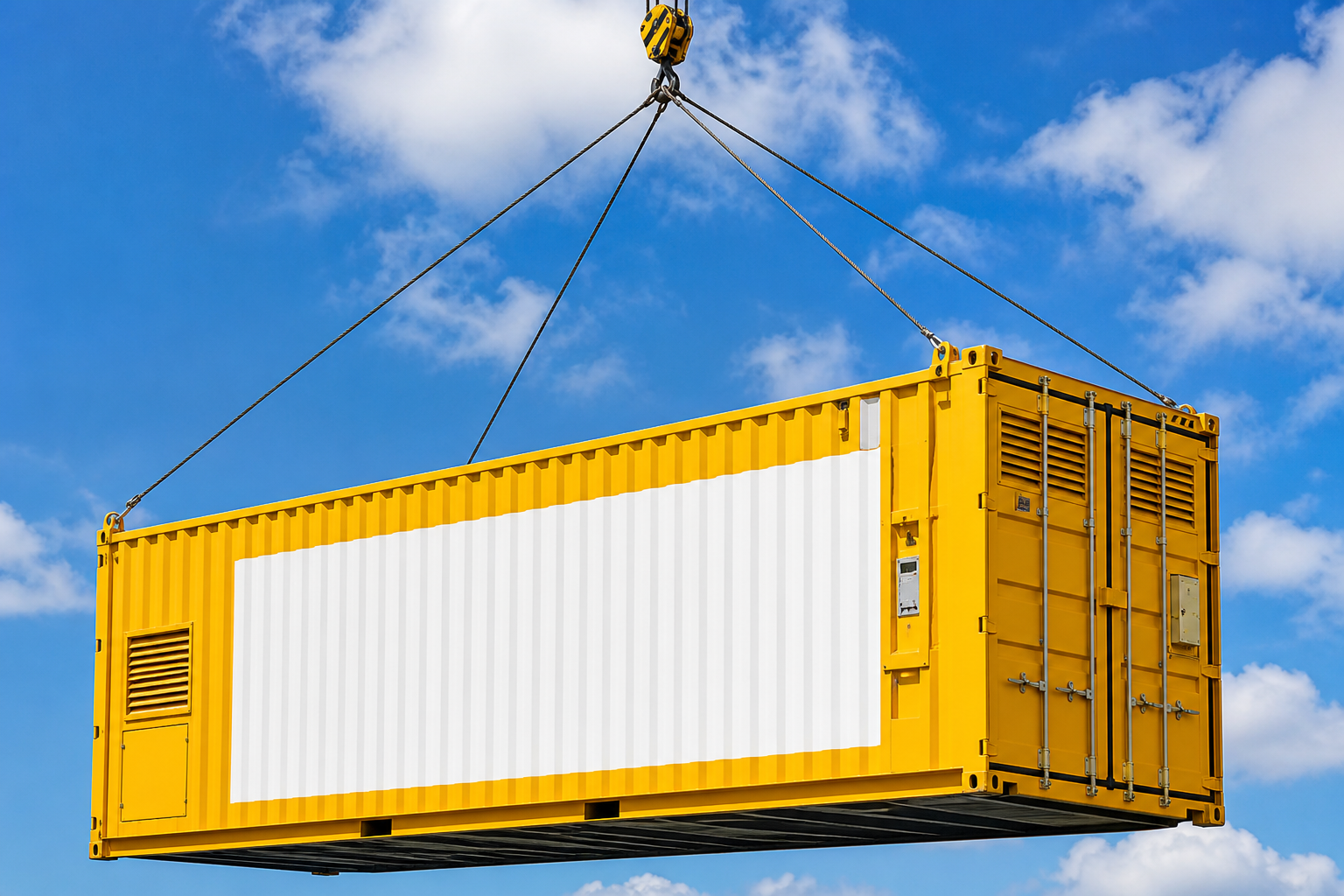 Exovate mobile battery energy storage container