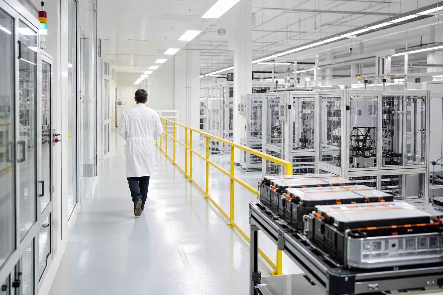 Long service life battery facility
